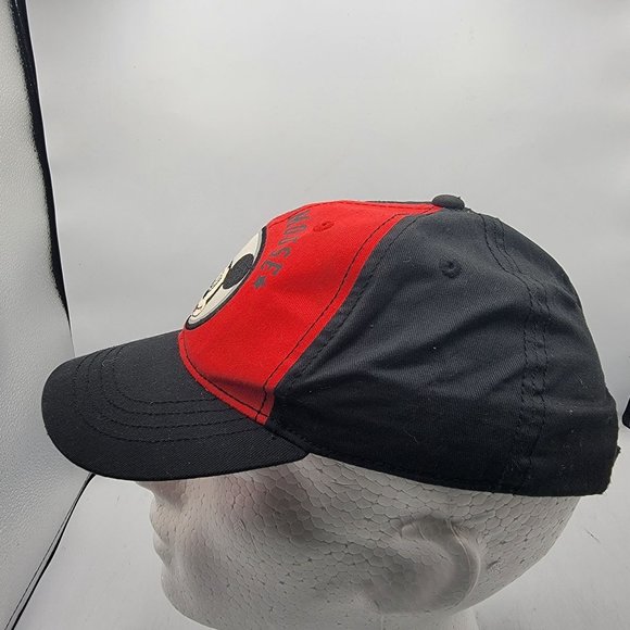 Disney Micky Mouse Adults Unisex Red Black Adjustable Streetwear Hat main image 9